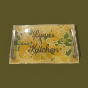 Lemon Kitchen Tray Front